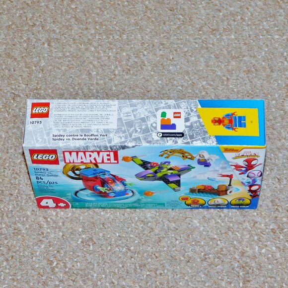 2024 LEGO Marvel Comics Spider-Man Spidey vs. Green Goblin MIB Brand New # 10793 - Picture 3 of 6